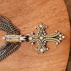 Brighton Retired Vintage Cross ✝️ Necklace.